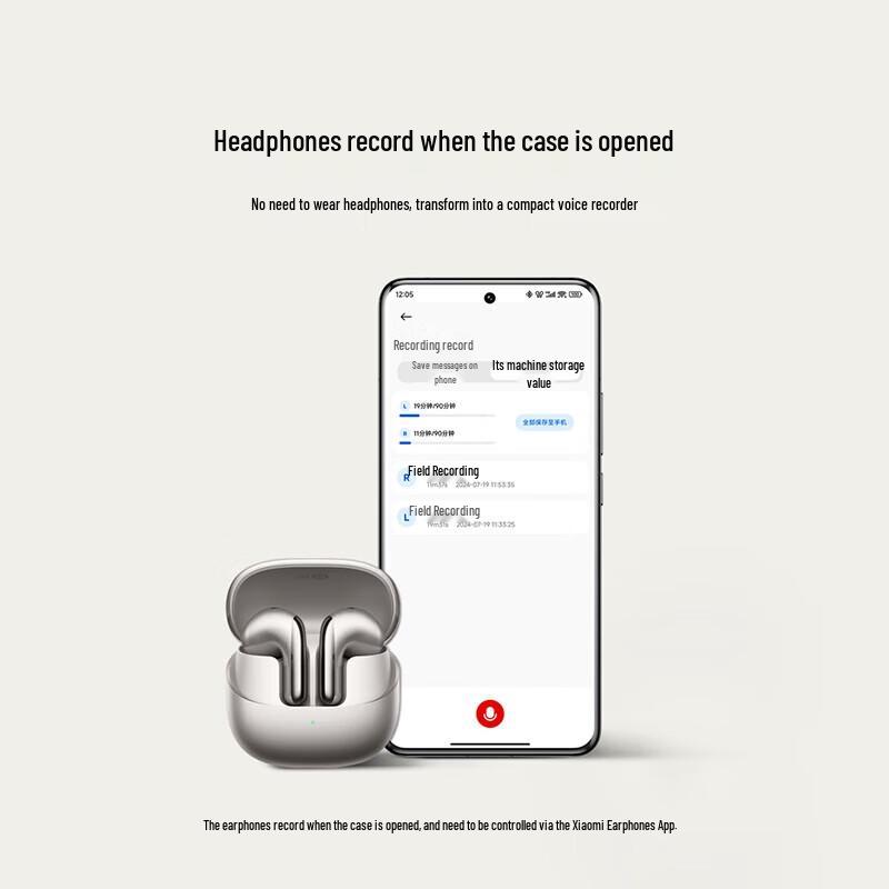 Xiaomi Buds 5 Noise Cancelling Semi-in-ear Bluetooth Earbuds