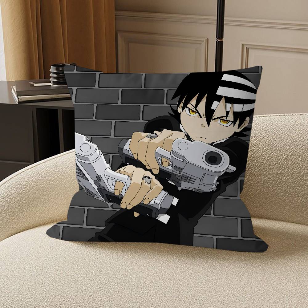 Аниме S-Soul Eater Подушка Аниме Подушка Диван Кровать Подушка для головы Наволочка Чехол для подушки 45x45 см Мода