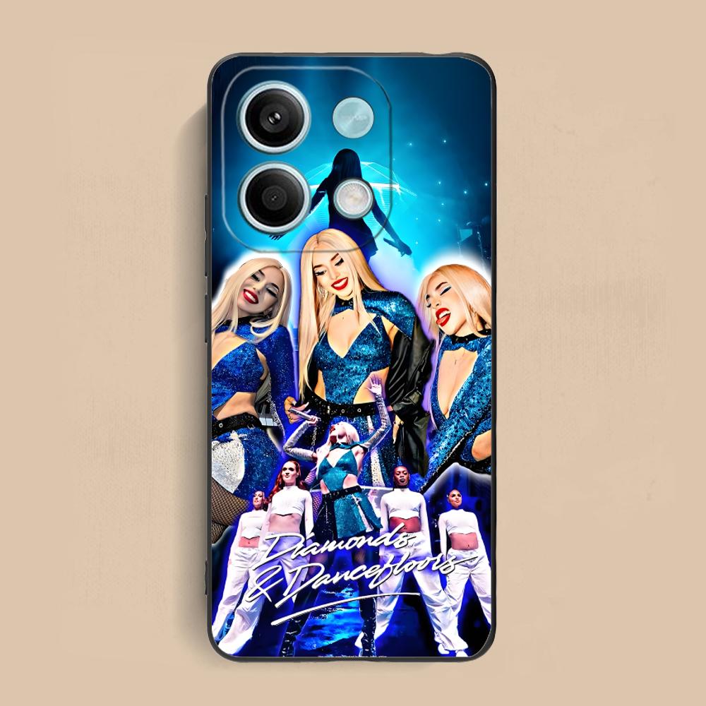 Fashion Ava Max Matte TPU Mobile Phone Case for Xiaomi Redmi 15 14 13 12 A5 3 2 1 C Plus 4G 5G Colorful Printing Cover