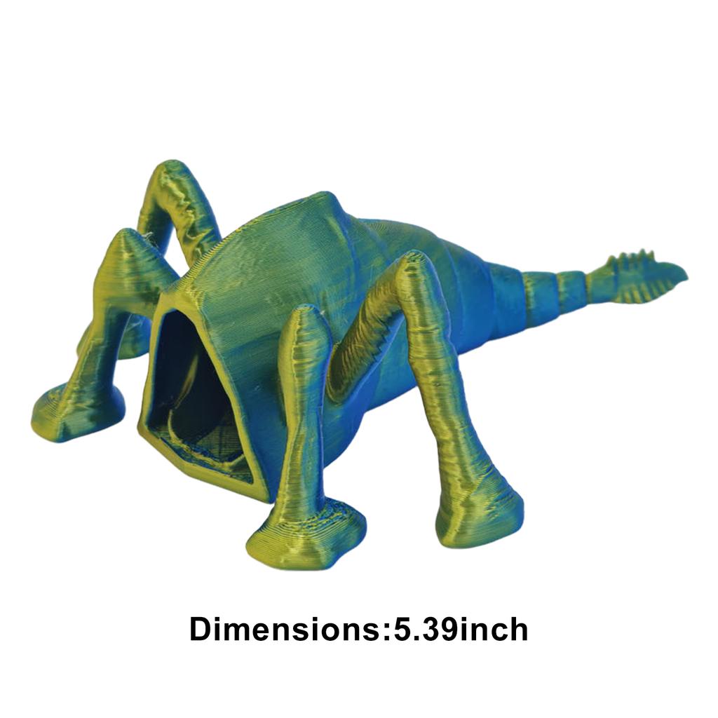 3D-печатное морское чудовище Гибкая шарнирная модель-игрушка для снятия стресса Кукла-модель Глубоководное существо Коллекционная фигурка морского чудовища