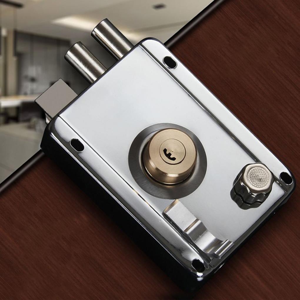 Замок Бытовые замки Навесные замки Аксессуар Прочный Универсальный Сверхмощный Общежитие Снаряжение С ключом Правое Открытие с Края