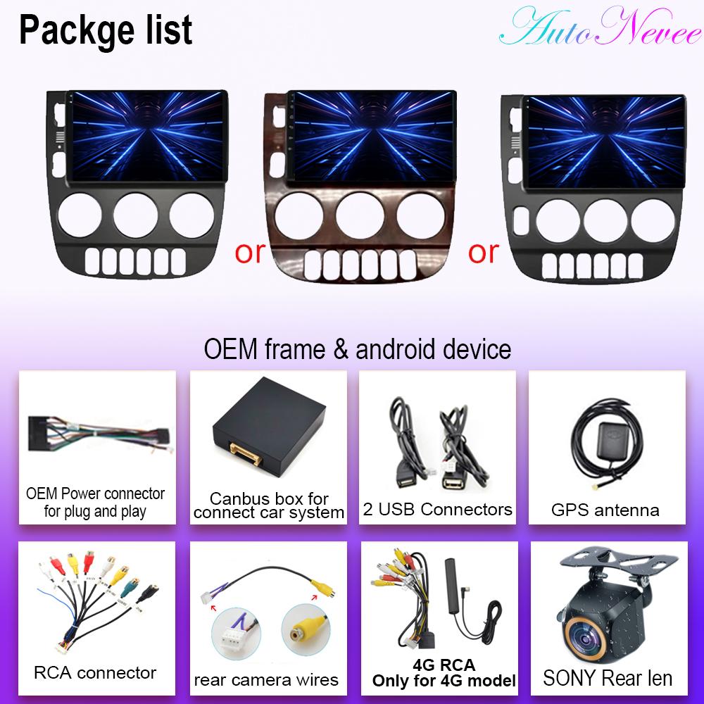 Android 14 для Mercedes Benz M-Class W163 ML 1998 - 2006 Авто Радио GPS Навигация Стерео Головное Устройство Мультимедийный Плеер Видеорегистратор BT