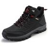 Plus Size Men's Fleece-Lined High-Top Hiking & Snow Boots