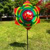 Multistyles Children's Sunflower Windmill Rotating Wind Spinner  Outdoor Party Picnic Decor