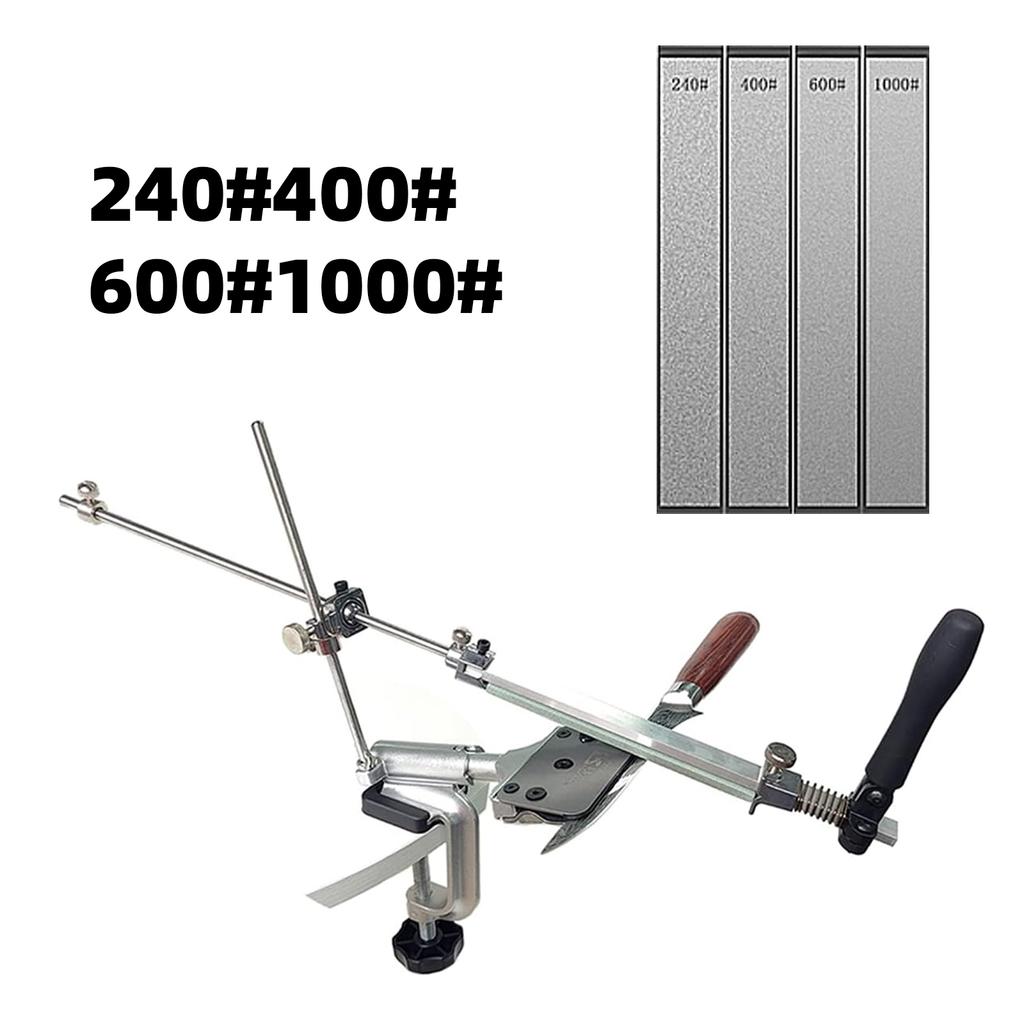 Металлический материал Точилка для ножей Заточная система Камень с камнями Точило Алмазный брусок Фиксированный угол Апекс Набор
