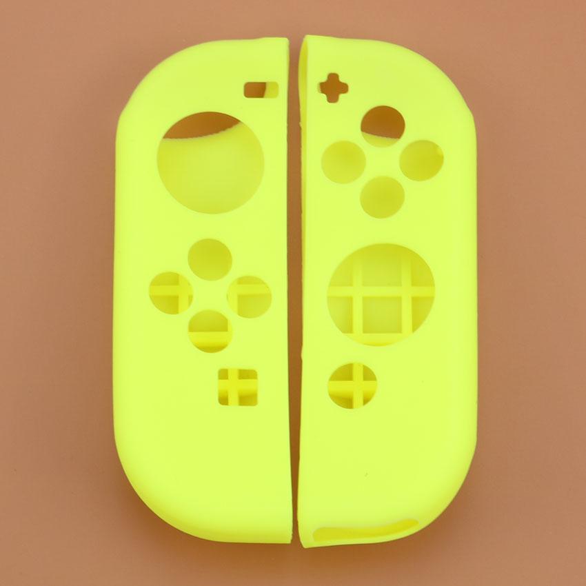 JCD 1Set Left Right Soft Silicone Rubber Grip Gel Guard L R Controller Gamepad Sleeve Case Cover For Switch Joy-Con Joycon NS