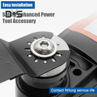 Адаптер для осциллирующего пильного полотна, комплект из углеродистой стали с шестигранным ключом, простая установка, комплект адаптеров для осциллирующего пильного полотна для Starlock Power