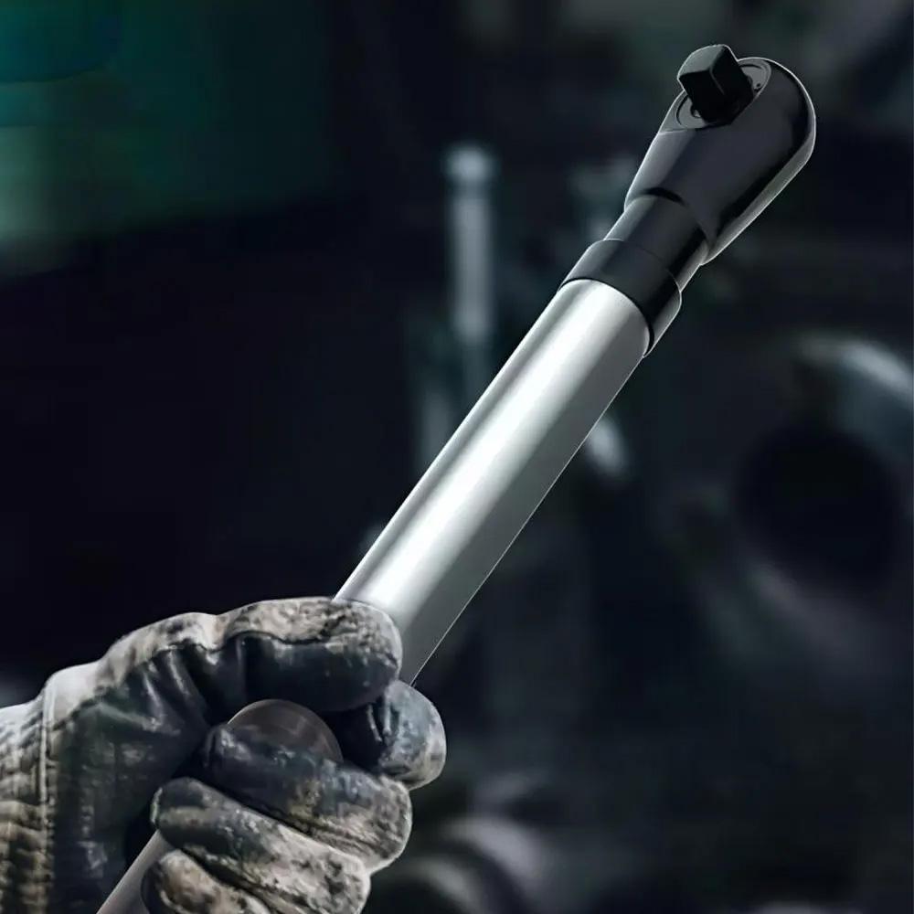 Automatic Extension Wrench Multi-Function Cordless 3-in-1 Manual Electric Ratchet Wrench for Car Repair Installs Multi-Tool