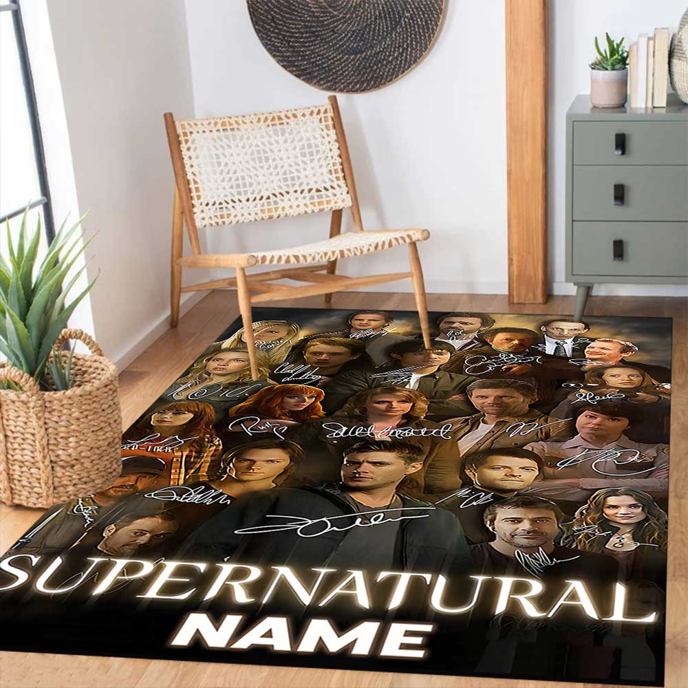 Warner Bros. Movies (6) Customize your name rug, office chair cushion, home bedroom living room gift.