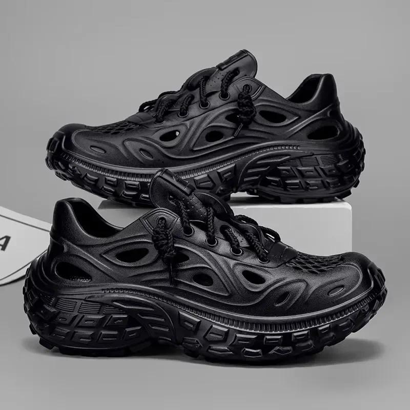 Летняя мужская обувь 2025 года Женские сандалии Нескользящая платформа из ЭВА Удобные мужские сандалии Уличные повседневные шлепанцы Унисекс Zapatos