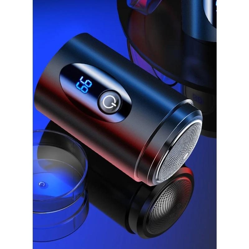 Мини Электробритва Портативная Мощная Бритва Шторм для Мужчин Женщин USB Перезаряжаемая Батарея Индикатор Питания Триммер для Волос на Теле