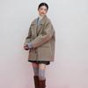Lap Dolman Double Half Coat Aq4Wtb73