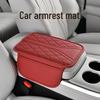 Car Armrest Pad: Breathable, Thin Style with Side Pockets, Central Elbow Protector Cover