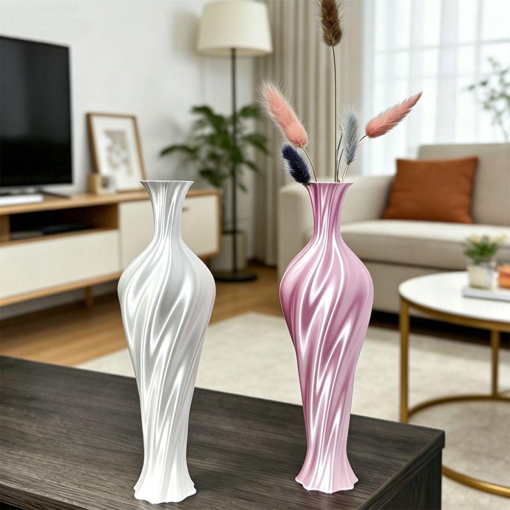 Цветочная композиция 3D-печатные цветочные вазы Декоративная ваза Настольные украшения для офиса
