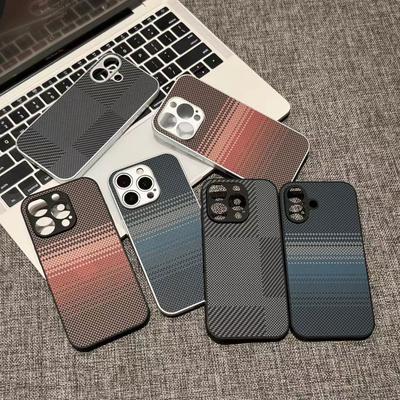 Новый чехол из имитации углеродного волокна, совместимый с Apple 16/iPhone 15, материал 13/14 чехол для телефона 12 Pro Max