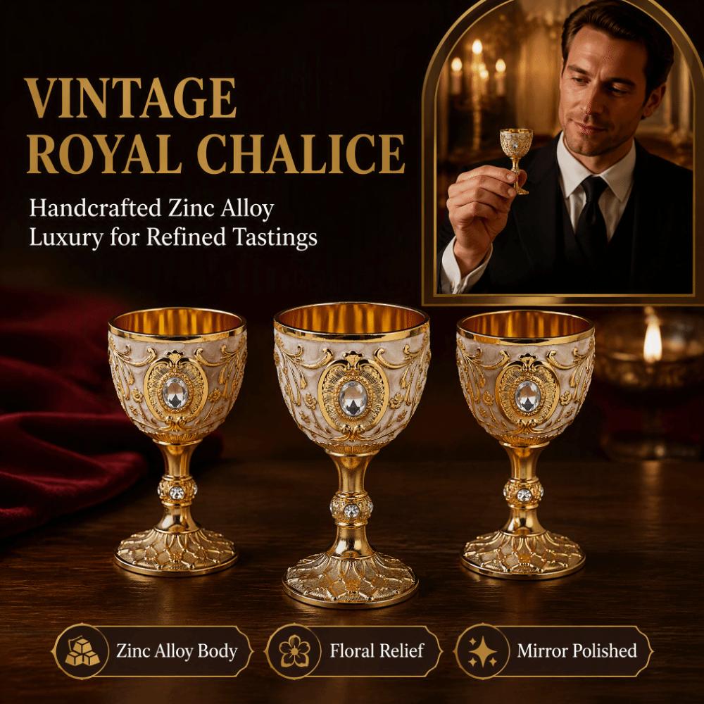 Small Medieval Goblet Alloy Metal Wine Cup Goblets & Chalices Vintage Chalice Party Favors