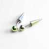Gothic Women Spike Cone Tip Round Ball Piercing Earrings Ear Stud Fashion Jewelry Titanium Steel