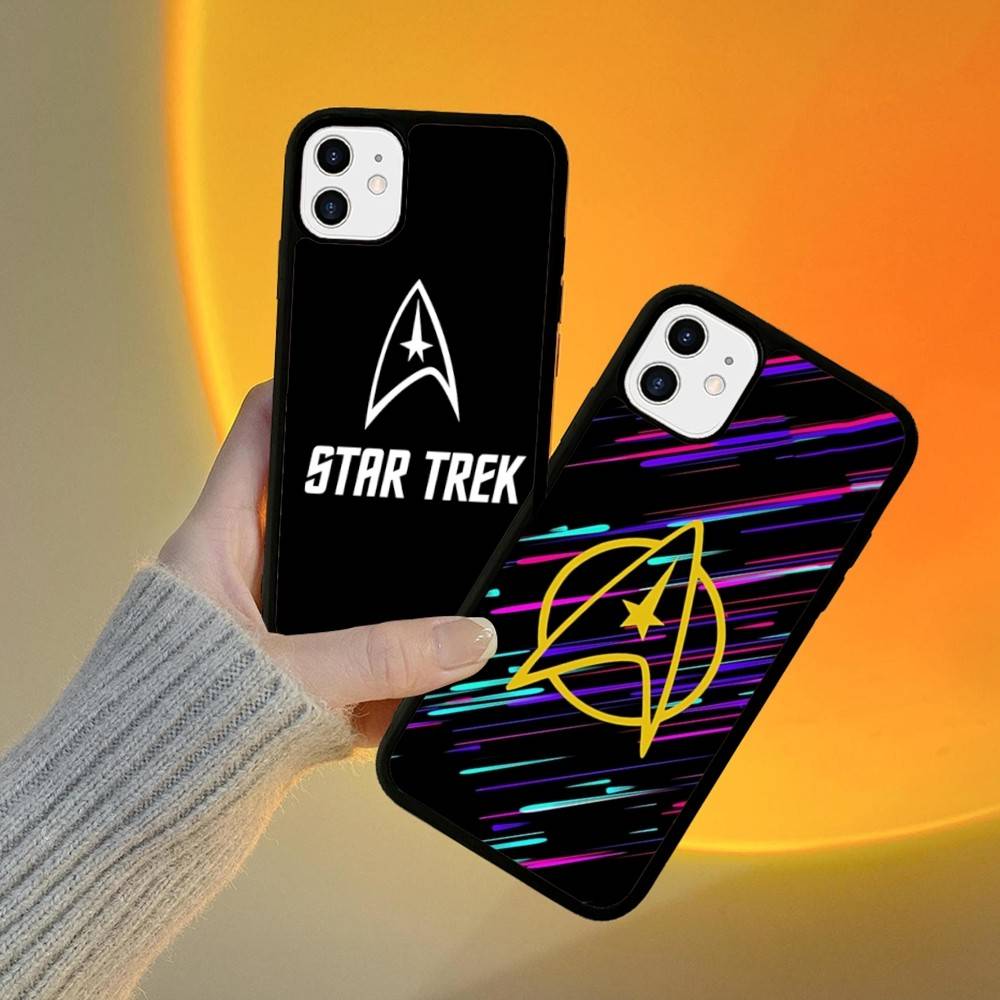 Popular S-Star T-Trek Movie Logo Phone Case Wireless Charging PC+TPU For IPhone 11 12 13 14 15 16 17 Pro Max Plus Case