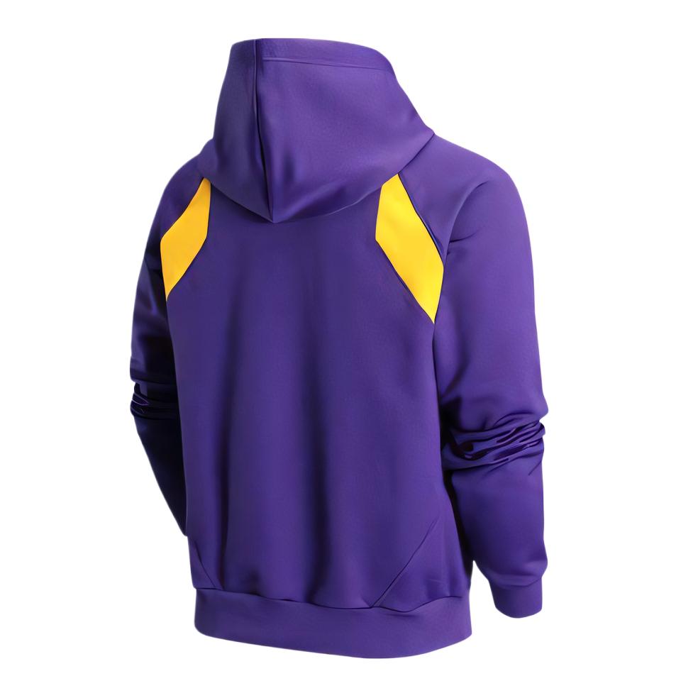 Nike Худи из флиса Therma-Fit, удобное и теплое, мужское, худи, цвет Court-Purple, University-Gold, HJ8110547