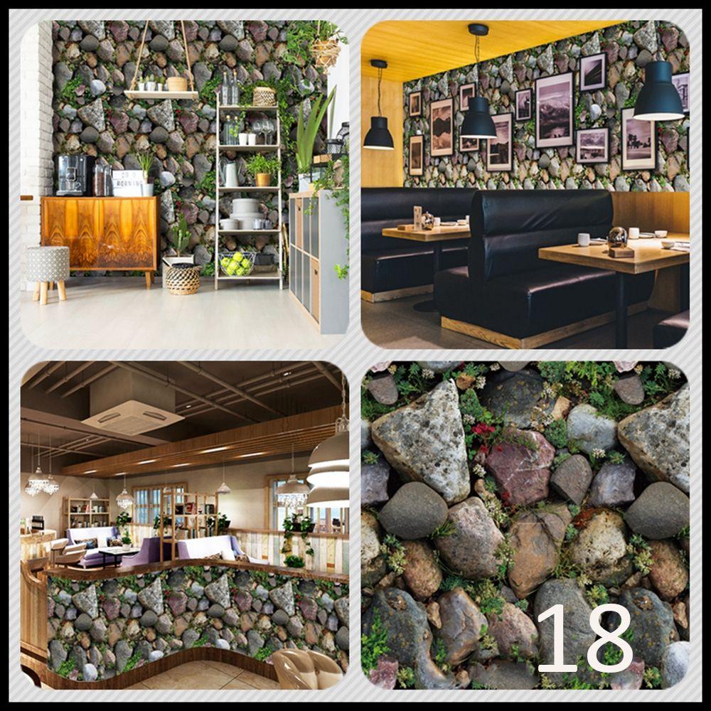 Гостиная Водонепроницаемые Самоклеящиеся Обои Для Спальни Декор Стены Настенные Покрытия Улучшение Дома