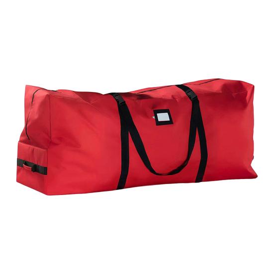 Сумка для хранения новогодней елки с усиленной ручкой, застежкой-молнией, большой вместимостью, широким отверстием, очень большой искусственной новогодней елки