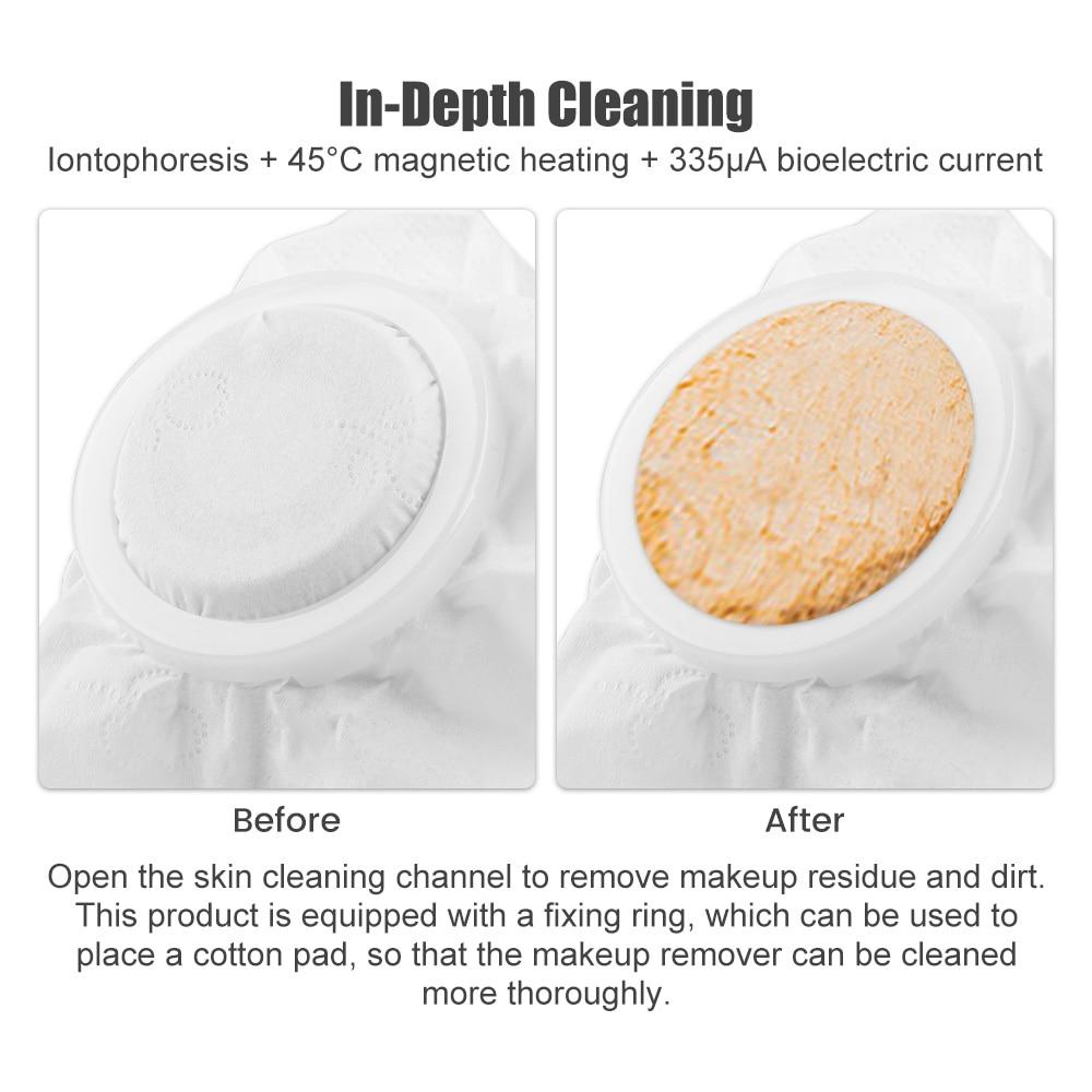 EMS Facial Massager LED Light Therapy Sonic Vibration Wrinkle Removal Skin Tightening Warm Cool Treatment Skin Care Beauty Device