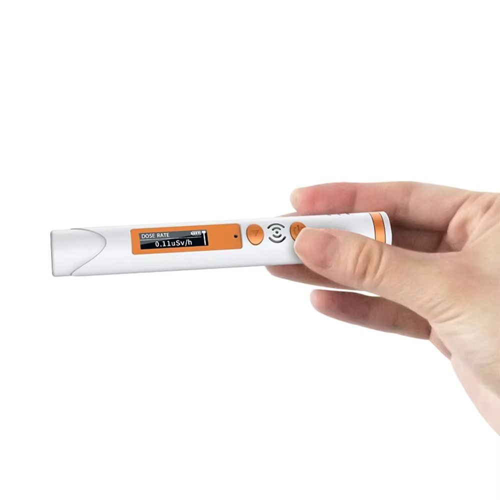 Pen Type Nuclear Radiation Detector Handheld Dosimeter 48mm Geiger Counter  Radiation Detection