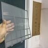2 PCS/Set Customized Air Conditioner Filter For Hitachi Air conditioning Dust Screen Size:LEFT 32X30.5cm+ RIGHT 30X30.5cm