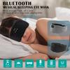 20 Наушники для сна с белым шумом Bluetooth 5.2 Маска для сна Дышащая Мягкая 100% Блокировка света Маска для глаз Микрофон Звонок для сна