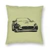 Gran Turismo World Series Grey Square Pillowcase Pillow Cover Cushion Throw Pillow for Home Bedroom Car