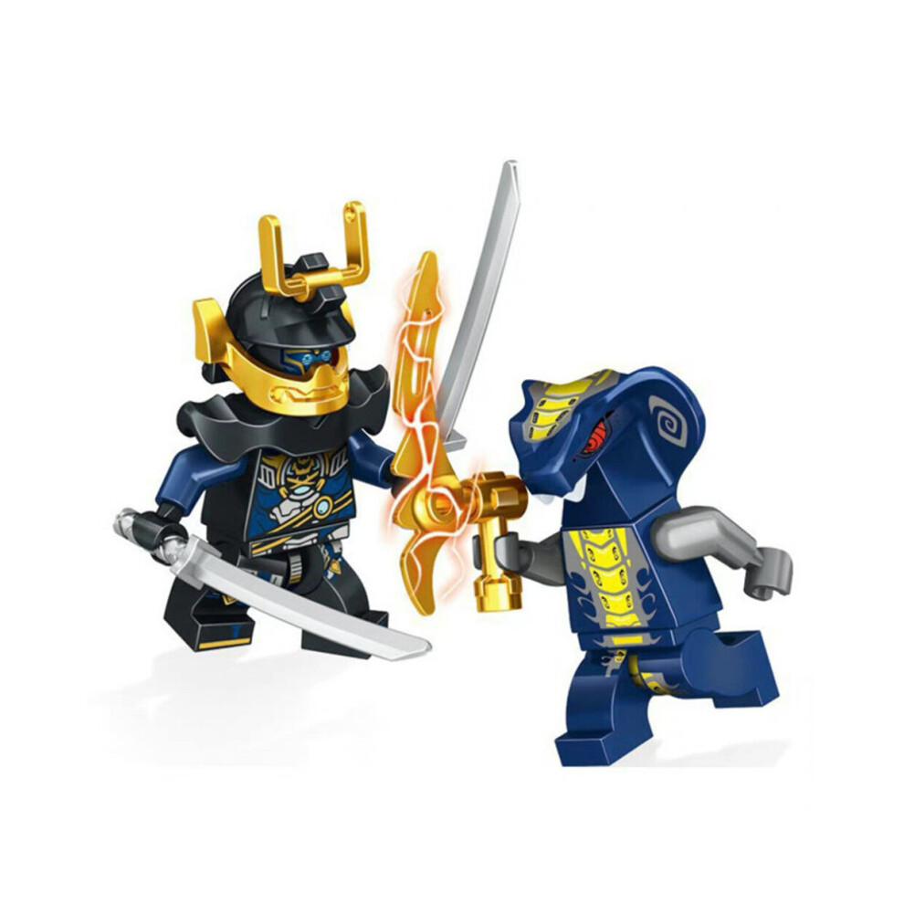 24 Pcs Ninjago Mini Figures Master Building Blocks Toys Collection Display Tabletop Toy for Kids Adult