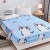 Waterproof Mattress Cover Thick Quilted Fitted Bed Sheet Fashion Printed Bedding Queen King Non-slip Sheet Dust Cover
