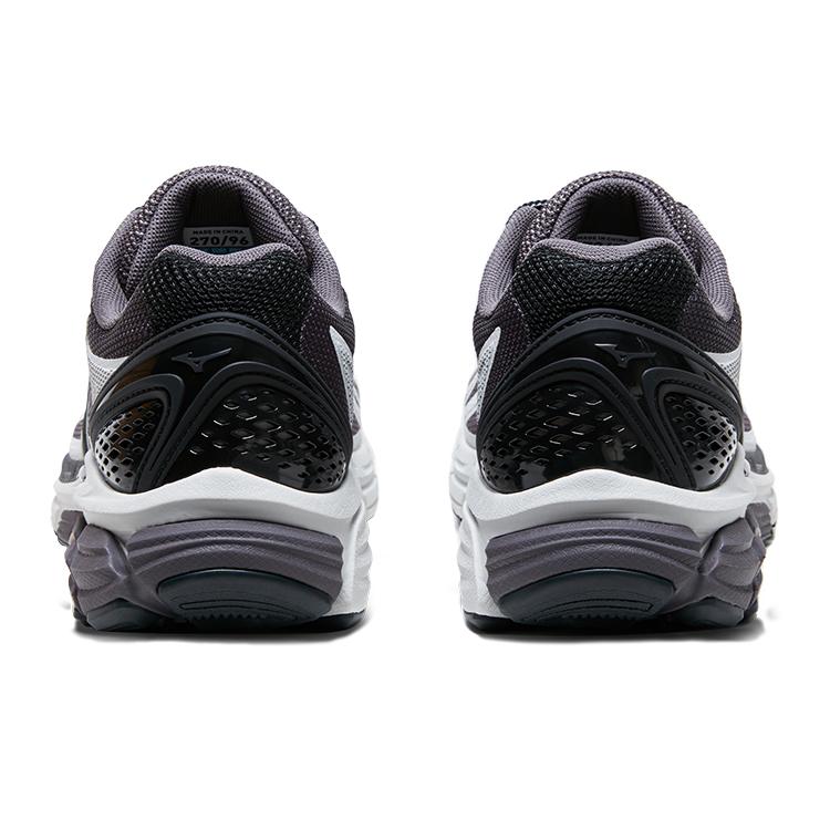 Mizuno Halo Mi Удобные и модные Нескользящие Износостойкие Низкие Беговые Кроссовки Унисекс Крутой Серый Черный D1GH240806