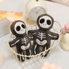 Halloween Skeleton Plush Pendant Doll Halloween Props Skeleton Toys Send Boys and Girls Plush Toys Bag Room Decor