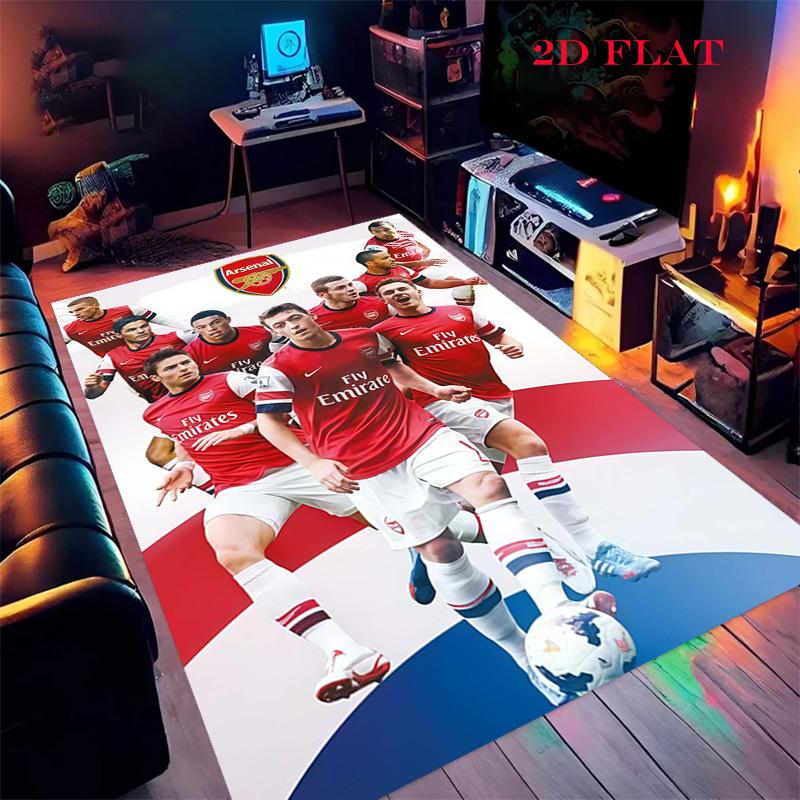 Arsenal F Carpet Rug for Living Room Bedroom Home Sofa Decoration,Kids play Nonslip Floor Mat