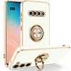 Case - BOOLING - Galaxy S10 - Flexible - Silicone - 360° Rotating Finger Ring