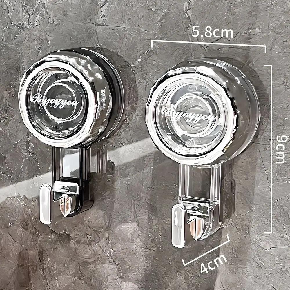 Модные крючки на мощных присосках, вакуумные многоразовые крючки для душа, сверхпрочный крючок для одежды, не оставляющий следов крючок для одежды