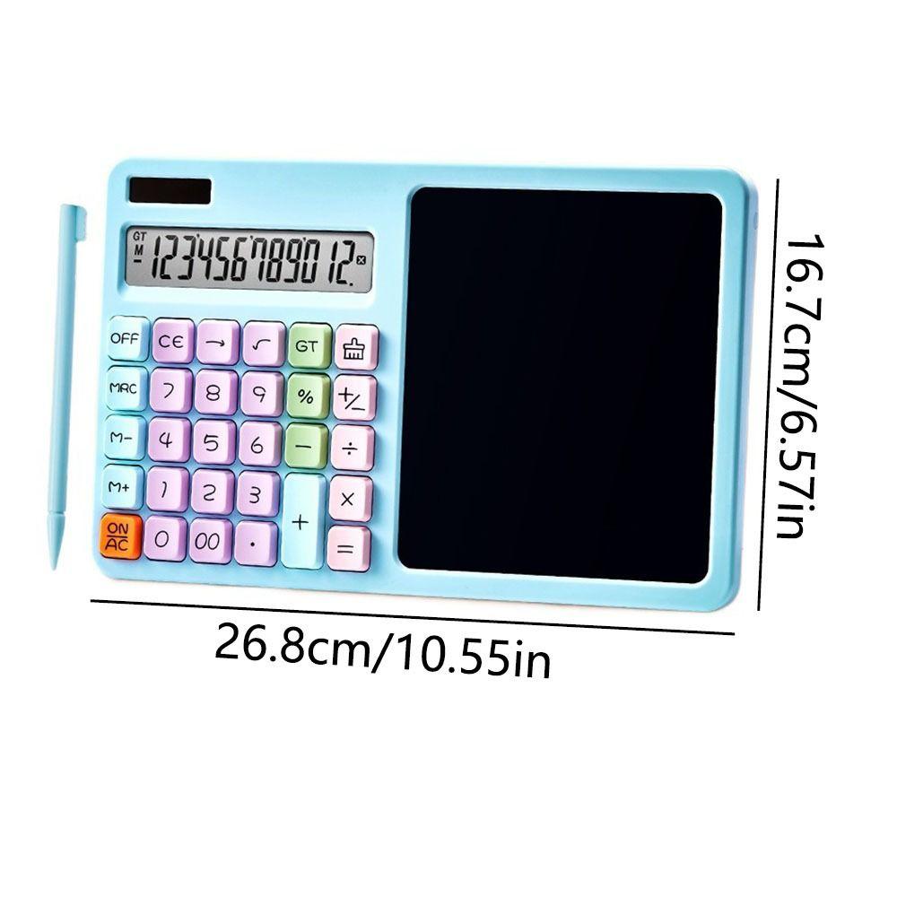 Large LCD Display Calculator with Writing Board Handwriting Board Calculator  Kids Learning