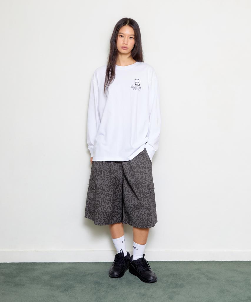 LMC Signature Combo Long Slv Tee White