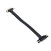 PCIE 3.0 Extension Cable 90 Degree 8Gbps 20CM PCIE 3.0 1X To 1X Extension Cable for Graphics Card