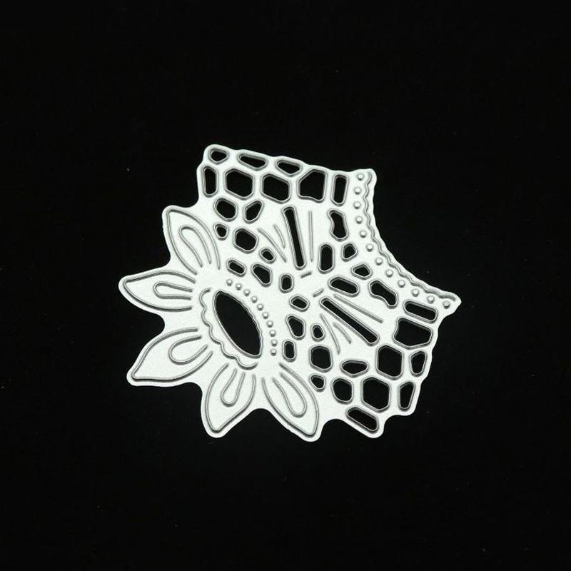 Штампы для резки металла Угловой угол Цветочный фон Нож Пресс-форма Резак Die