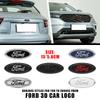 LLC3 Для Ford Focus Fiesta Ranger Mondeo Mustang Значок Автомобиля Решетка Радиатора Задняя Крышка Багажника Капот Накладка Декор Шильдик Автоаксессуары