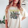 Ретро футболка Halloween Comfort Colors, Футболка Monster Mash, Винтажная футболка с призраком Hallowe Унисекс