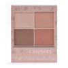 CANMAKE Шелковистые тени-суфле матового типа [Все 4 цвета], 4 матовых оттенка, 1 палетка