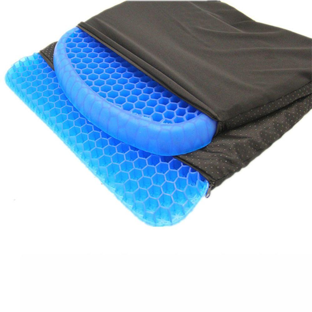 Foldable Honeycomb Gel Cushion Thick Cooling Seat Pads Sedentary Gel Seat Cushion Stadium