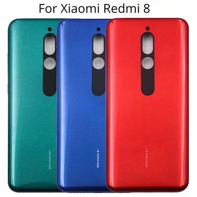 Для Xiaomi Redmi 8 пластиковая панель задняя крышка аккумулятора для Xiaomi Redmi8 задняя дверь корпус задняя крышка без замены NFC