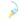 Address Label Ice Cream Luggage Tag PVC Boarding Pass Tag Soft Airplane Suitcase Tag  Travel
