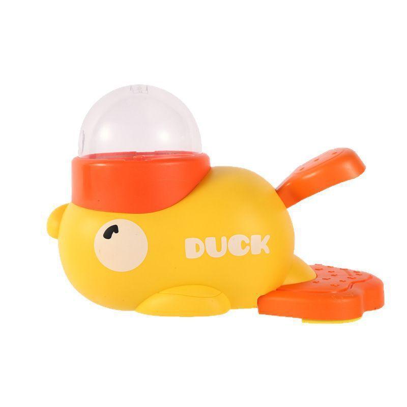 Cat Dog Food Feeder Cartoon Duck Design Pet Snack Puzzle Feeder Anti-Slip Puppy Automatic Dog Cat Food Dispenser Toy The Plastic