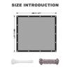 Heavy Duty PVC Vinyl Tarp Waterproof Transparent Tarpaulin