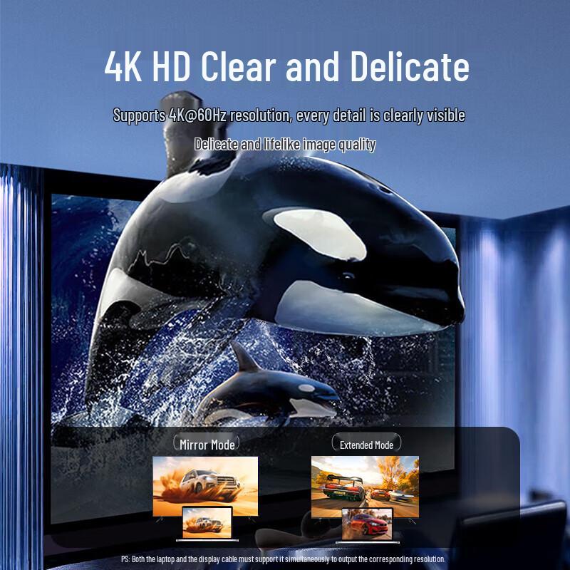Ugreen Видеоадаптер USB-C на HDMI 4K